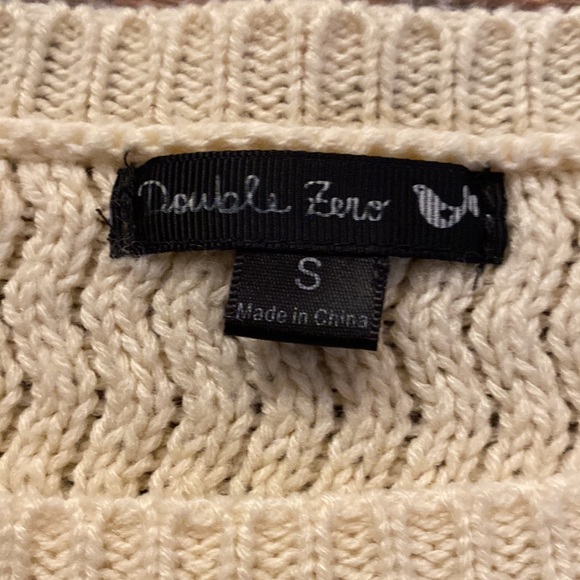 Double Zero Multi color sweater size small - Picture 2 of 5